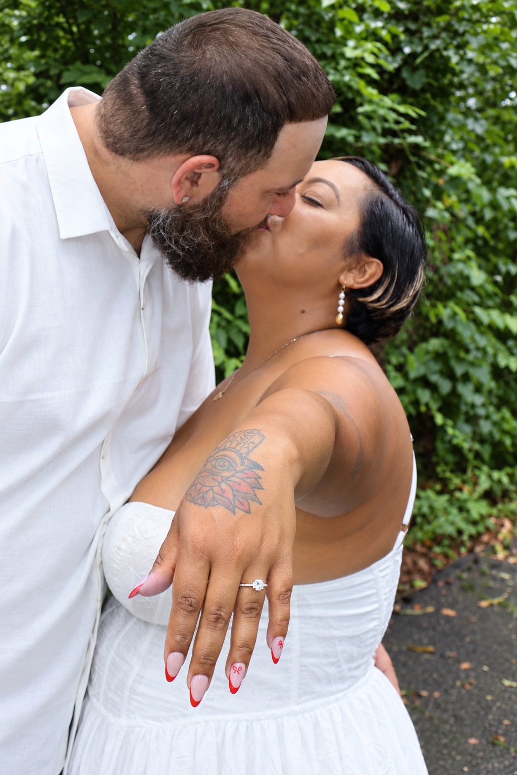 Desiree and Nicholas engagement photograph